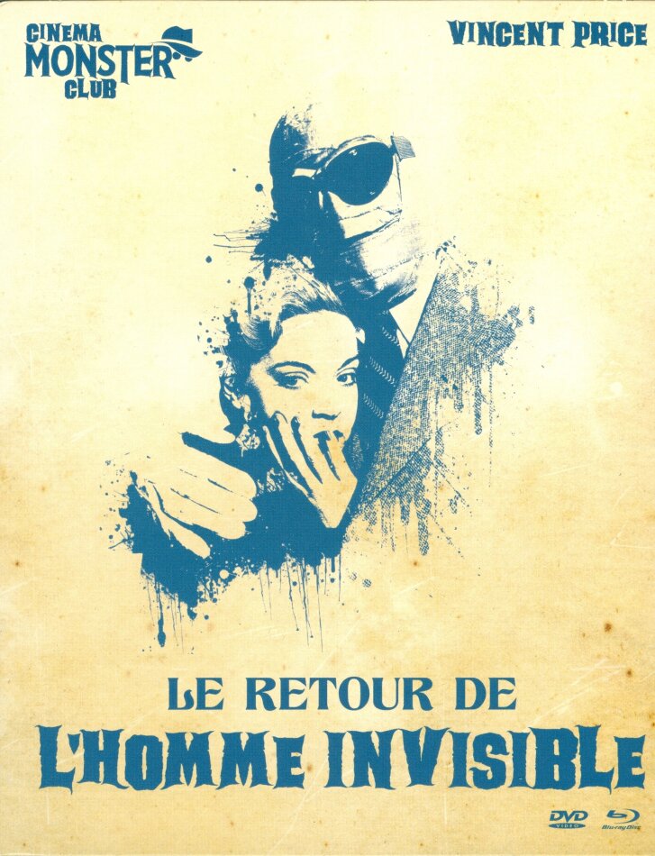 Le Retour de l'Homme Invisible (1940) Collection Cinema Monster Club, s/w, Blu-ray + DVD