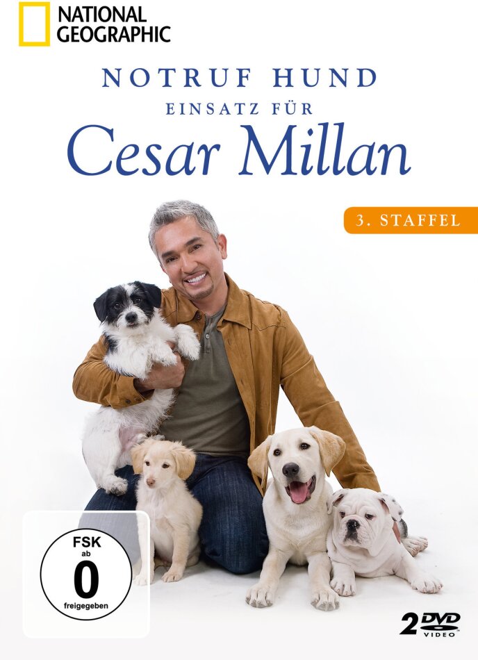Notruf Hund - Einsatz für Cesar Millan - Staffel 3 National Geographic, 2 DVDs