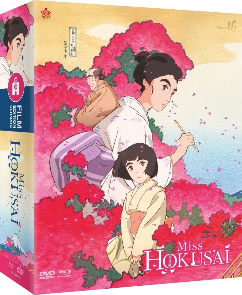 Miss Hokusai (2015) Ultimate Edition, Blu-ray + 2 DVDs + Buch