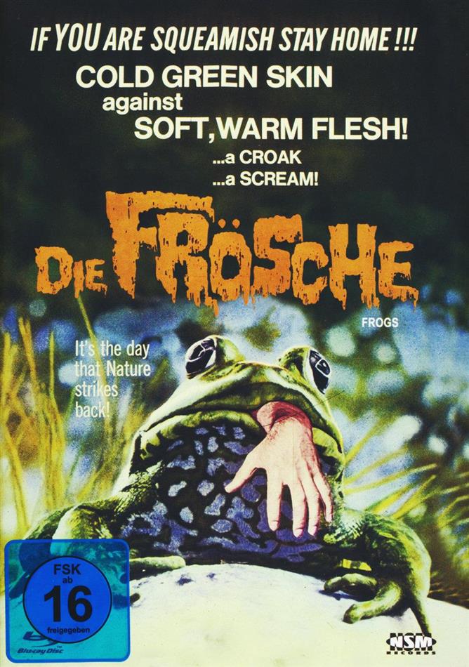 Die Frösche (1972) Cover A, Limited Edition, Mediabook, Blu-ray + DVD