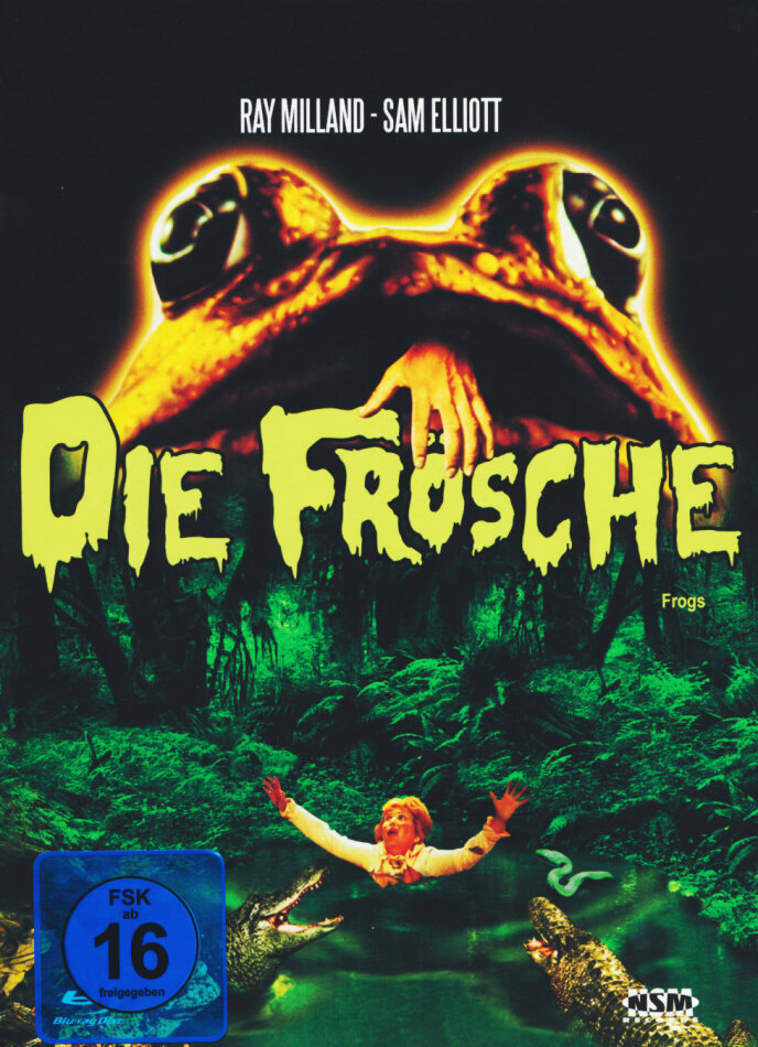 Die Frösche (1972) Cover C, Limited Mediabook, Blu-ray + DVD