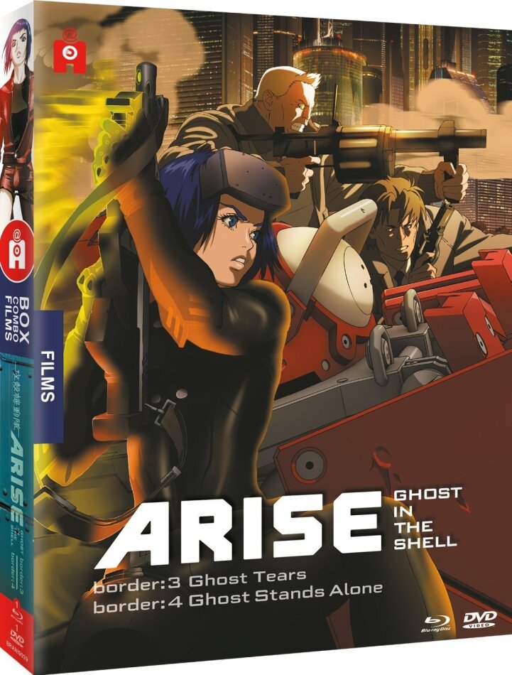 Ghost in the Shell: Arise - Border 3: Ghost Tears / Border 4: Ghost stands alone Digibook, Blu-ray + DVD