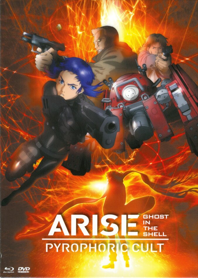 Ghost in the Shell: Arise - Pyrophoric Cult (2014) Digibook, Blu-ray + DVD