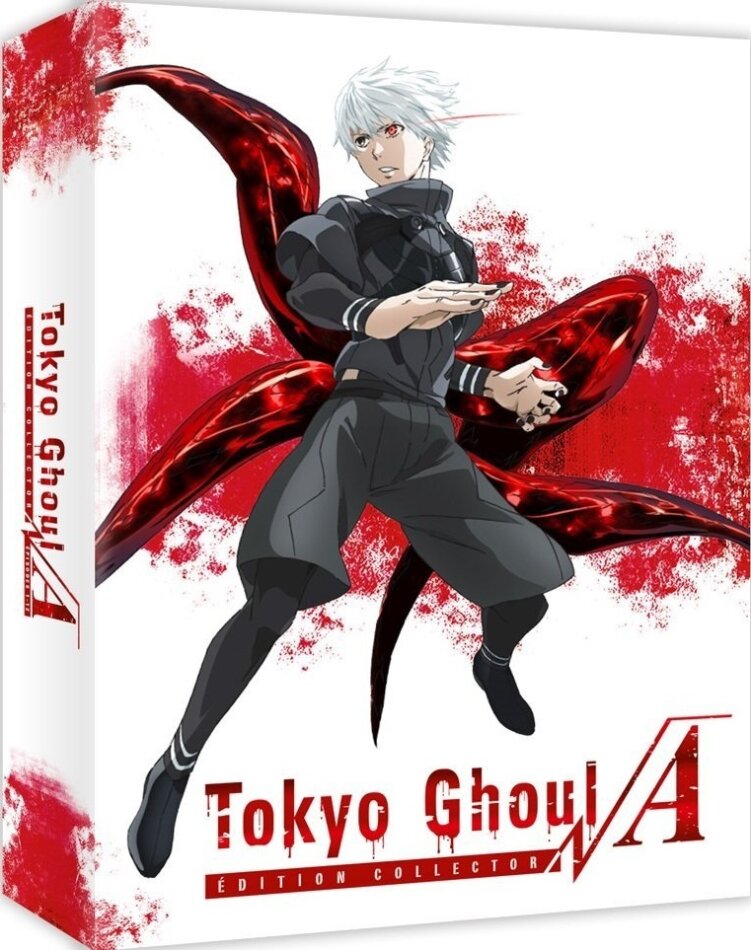 Tokyo Ghoul Root A - Saison 2 - L' Intégrale Unzensiert, Collector's Edition, 3 DVDs + Buch