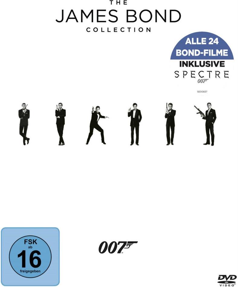 James Bond Collection 2016 - inkl. Spectre 24 DVDs