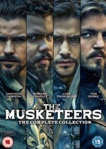 The Musketeers - The Complete Collection - Series 1-3 12 DVDs
