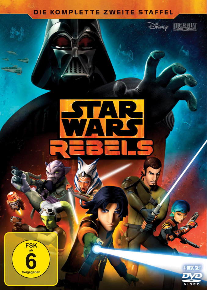 Star Wars Rebels - Staffel 2 4 DVDs