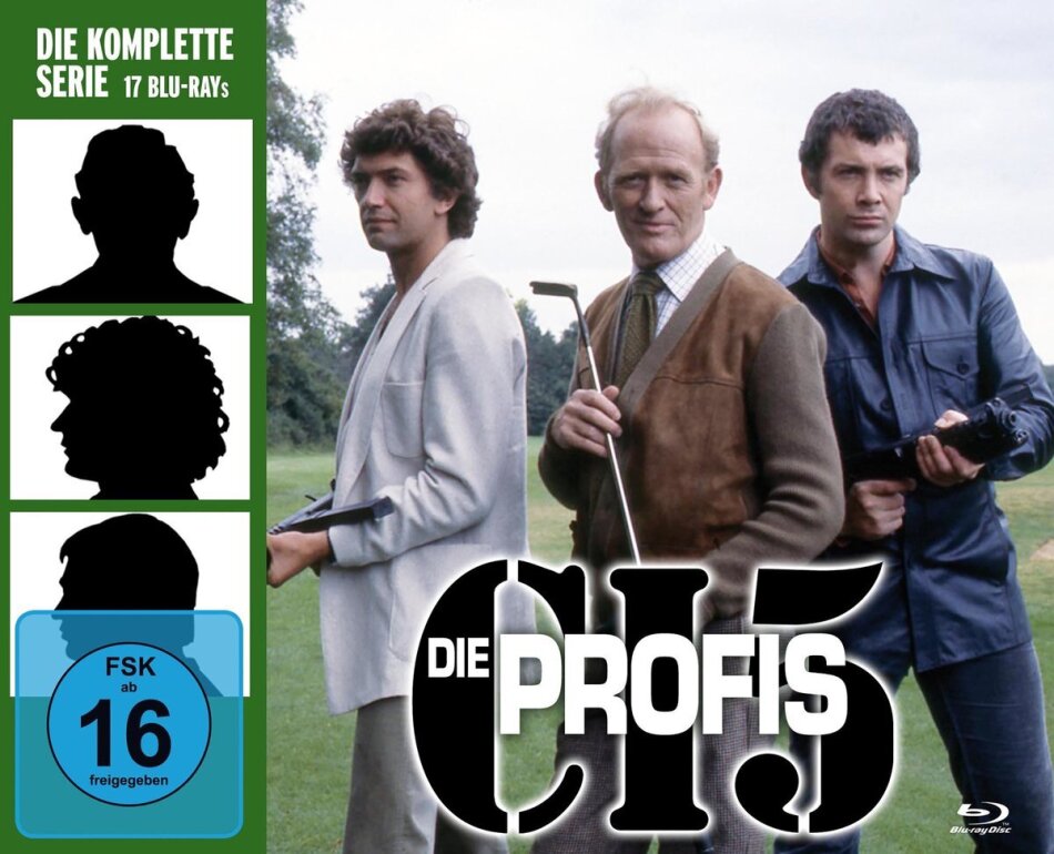 Die Profis - Die komplette Serie 17 Blu-rays