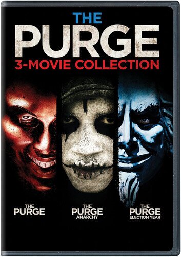 The Purge / The Purge: Anarchy / The Purge: Election Year The Purge 3-Movie Collection, 3 DVDs