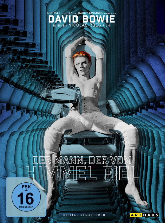 Der Mann, der vom Himmel fiel (1976) Limited Mediabook, Digitally Remastered, Arthaus, 40th Anniversary Edition, 2 DVDs + CD