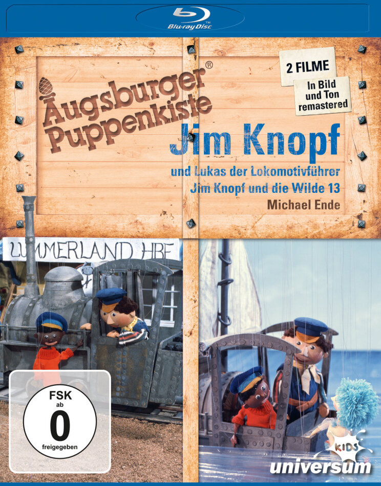 Augsburger Puppenkiste - Jim Knopf und Lukas, der Lokomotivführer / Jim Knopf und die Wilde 13 Remastered