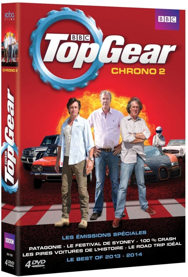 Top Gear - Chrono 2 BBC, 4 DVDs