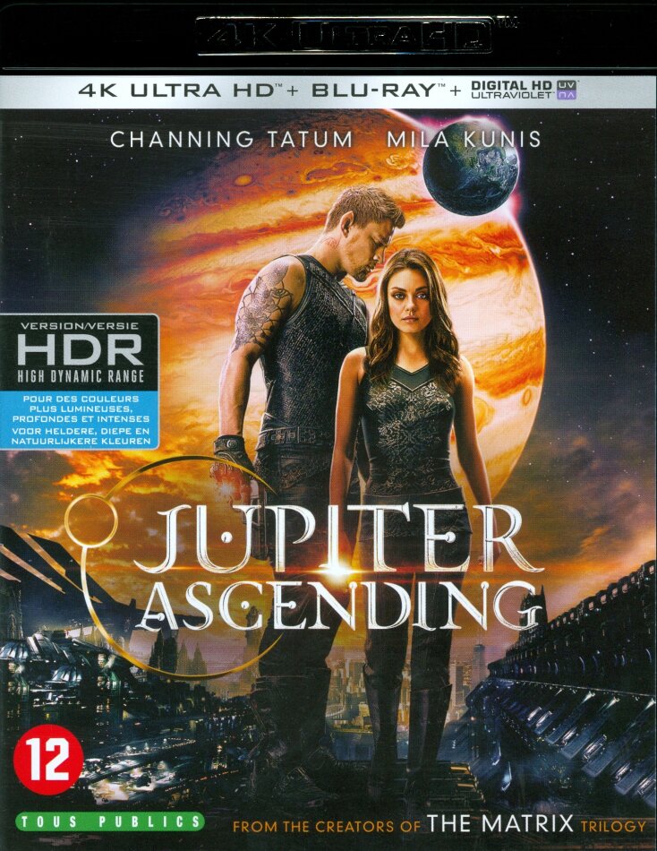 Jupiter Ascending (2015) 4K Ultra HD + Blu-ray