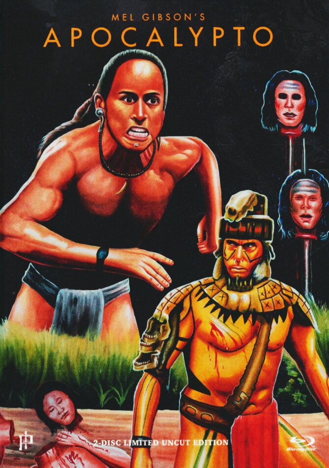 Apocalypto (2006) Cover C, Limited Edition, Uncut, Mediabook, Blu-ray + DVD