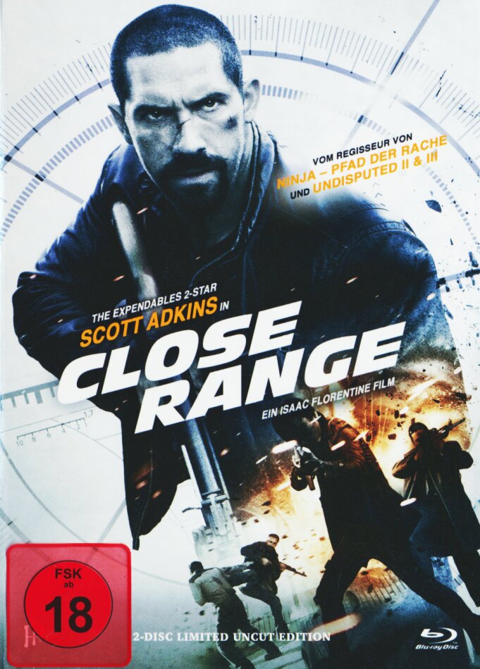 Close Range (2015) Limited Uncut Edition, Cover A, Mediabook, Blu-ray + DVD