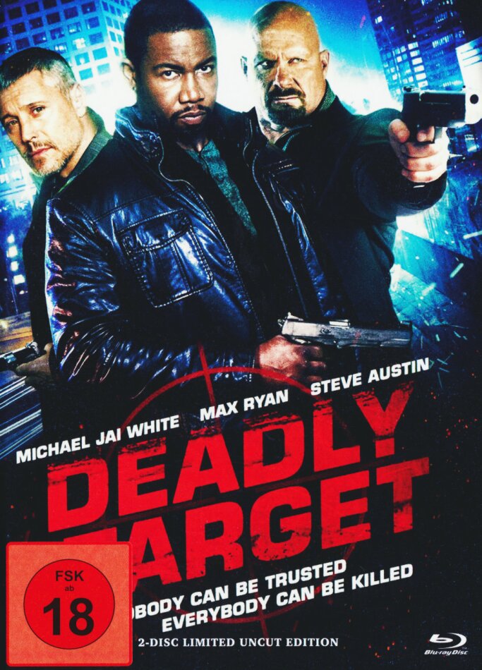 Deadly Target (2015) Limited Uncut Edition, Cover A, Mediabook, Blu-ray + DVD