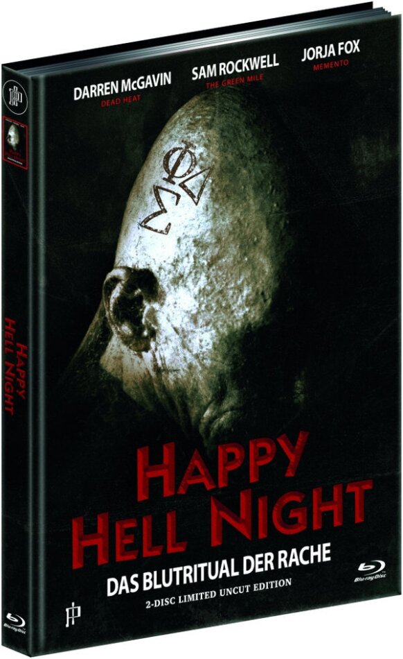Happy Hell Night (1992) Cover B, Limited Uncut Edition, Mediabook, Blu-ray + DVD