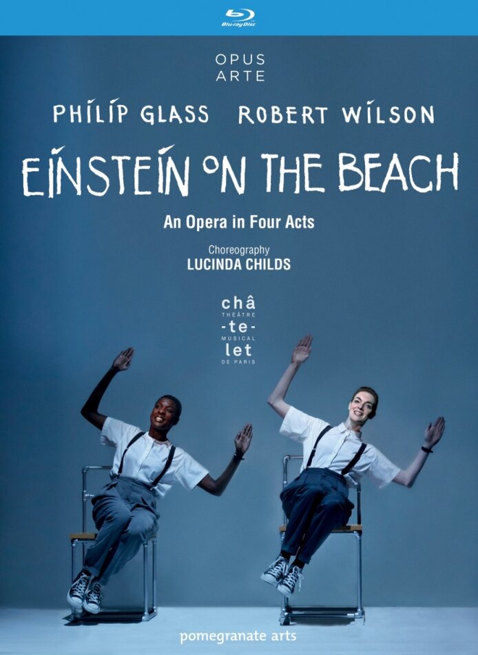 Philip Glass Ensemble, Michael Riesman & Helga Davis - Glass - Einstein on the Beach Opus Arte, 2 Blu-rays