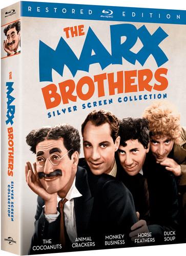 The Marx Brothers - Silver Screen Collection Restaurierte Fassung, 3 Blu-rays