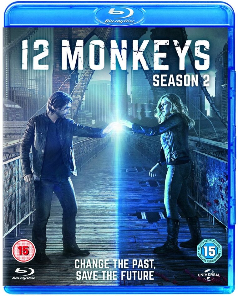 12 Monkeys - Season 2 3 Blu-rays