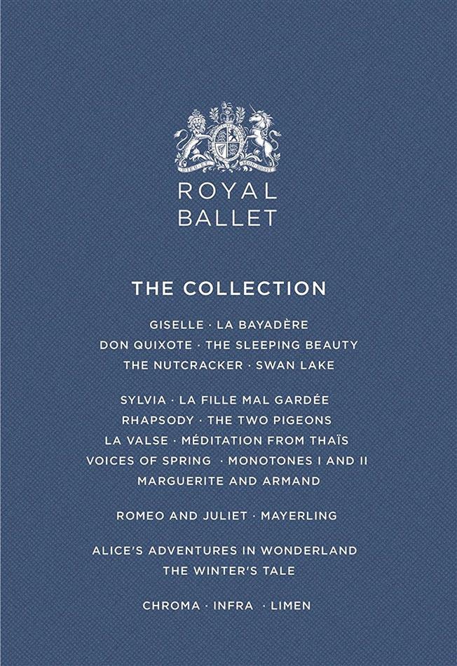 Royal Ballet & Orchestra of the Royal Opera House - Royal Ballet Collection Opus Arte, 15 Blu-rays