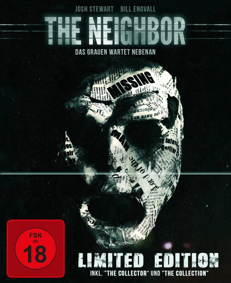 The Neighbor (2016) Cut Version, Limited Edition, 3 Blu-rays