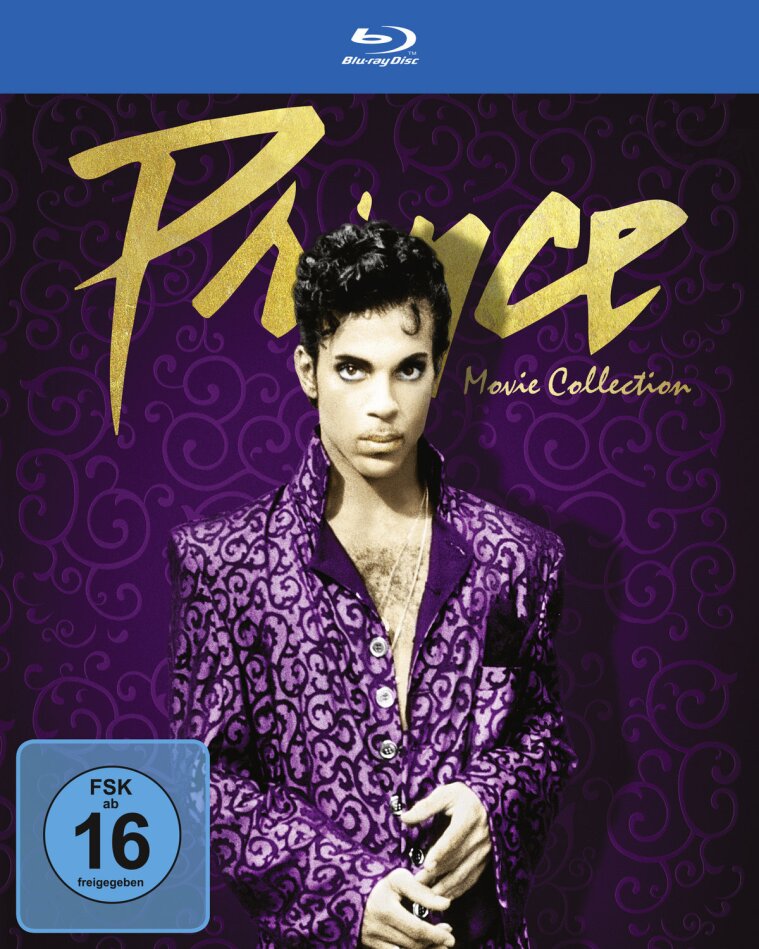 Prince - Movie Collection - Purple Rain / Under the Cherry Moon / Graffiti Bridge 3 Blu-rays
