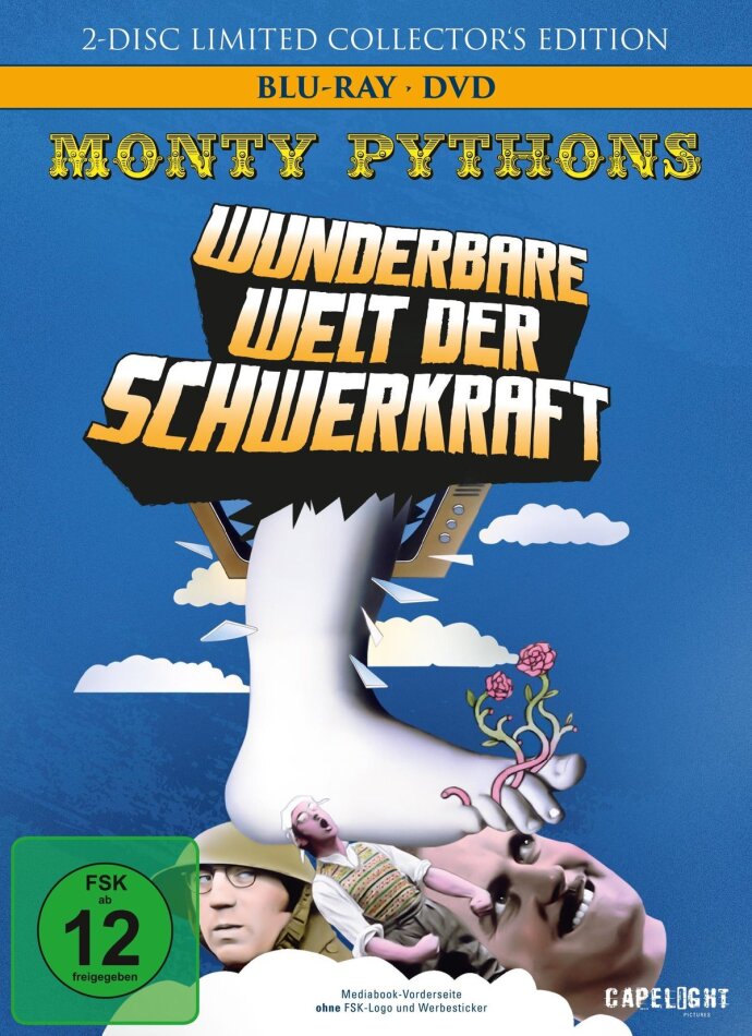 Monty Python's wunderbare Welt der Schwerkraft (1971) Limited Edition, Mediabook, Blu-ray + DVD
