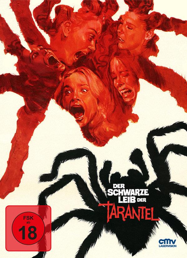 Der schwarze Leib der Tarantel (1971) Cover C, Limited Edition, Uncut, Mediabook, Blu-ray + DVD