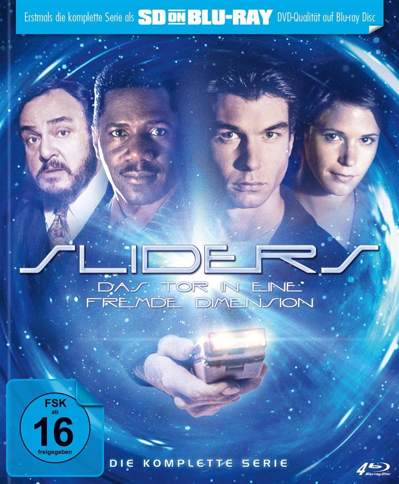 Sliders - Das Tor in eine fremde Dimension - Die Komplette Serie Mediabook, 4 Blu-rays