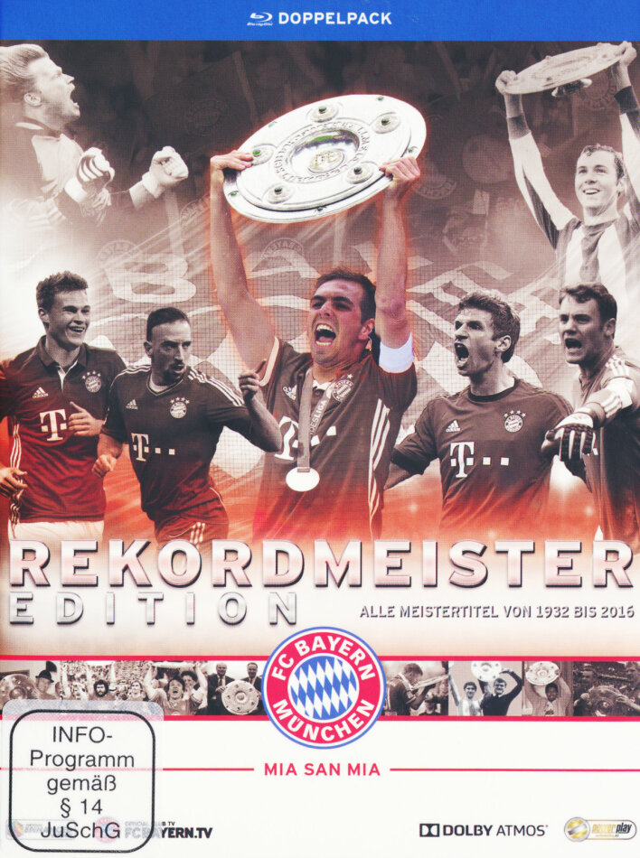 FC Bayern München Rekordmeister Edition, 2 Blu-rays