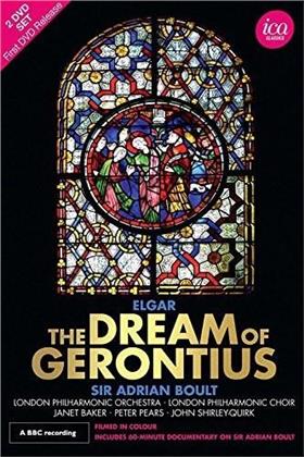 The London Philharmonic Orchestra, Sir Adrian Boult & Dame Janet Baker - Elgar - The Dream of Gerontius (ICA Classics, 2 DVDs)