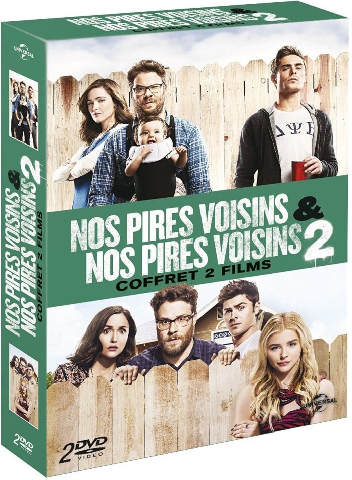 Nos pires voisins / Nos pires voisins 2 - Coffret 2 Films Édition Limitée, 2 DVD