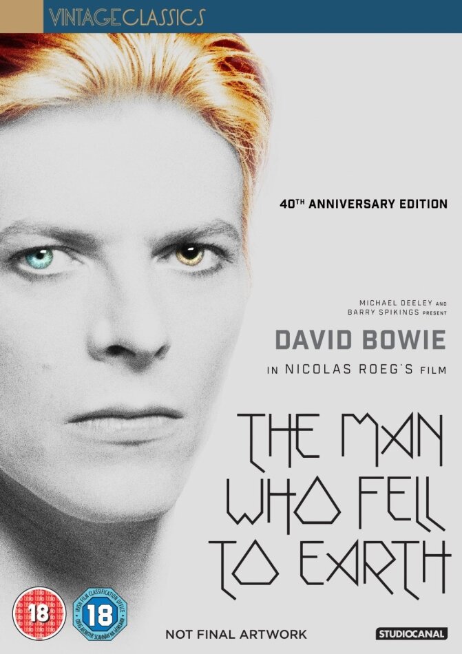 The Man who fell to Earth (1976) Vintage Classics, 40th Anniversary Edition, 2 DVDs