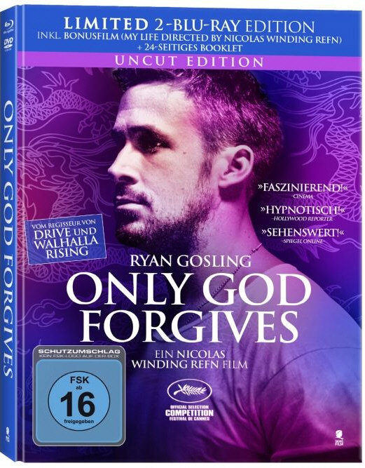 Only God Forgives (2012) Limited Edition, Mediabook, Uncut, Blu-ray + DVD