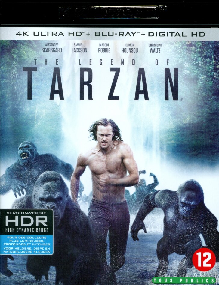 Tarzan (2016) 4K Ultra HD + Blu-ray