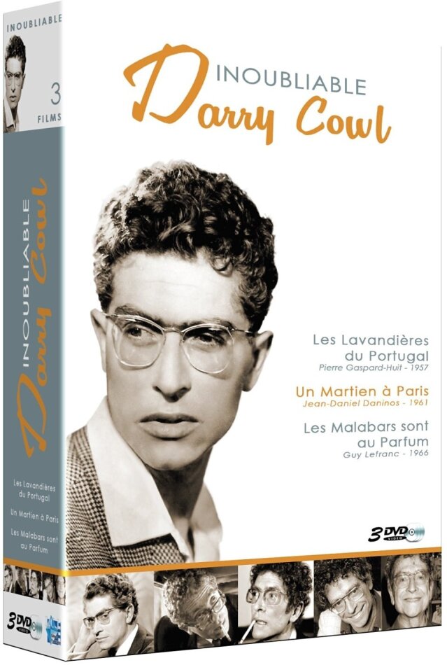 Inoubliable Darry Cowl Box, s/w, 3 DVDs