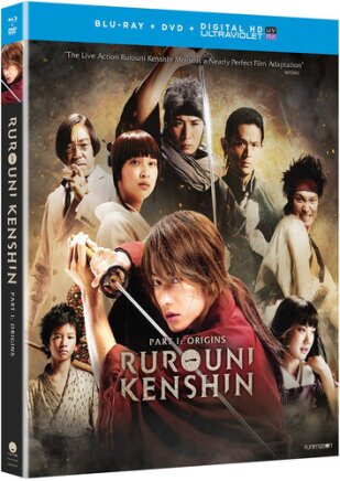 Rurouni Kenshin - Part 1: Origins (2012) Blu-ray + DVD