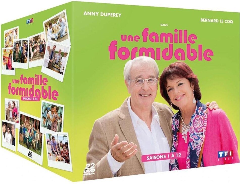Une famille formidable - Saisons 1 à 12 Box, 22 DVDs