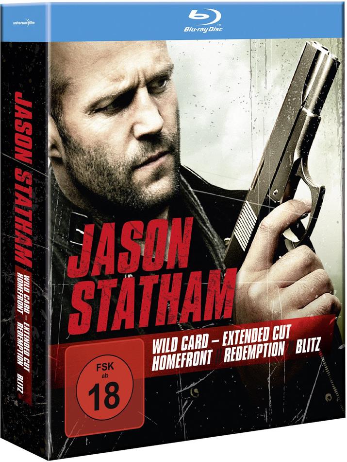 Jason Statham - Wild Card / Homefront / Redemption / Blitz 4 Blu-rays
