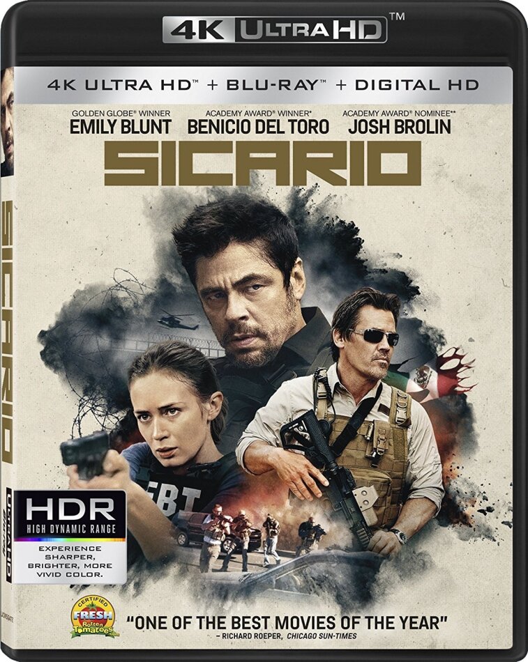 Sicario (2015) 4K Ultra HD + Blu-ray