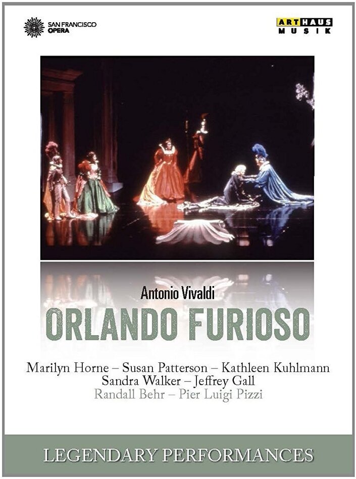 San Francisco Opera Orchestra, Randall Behr & Marilyn Horne - Vivaldi - Orlando Furioso Legendary Performances, Arthaus Musik
