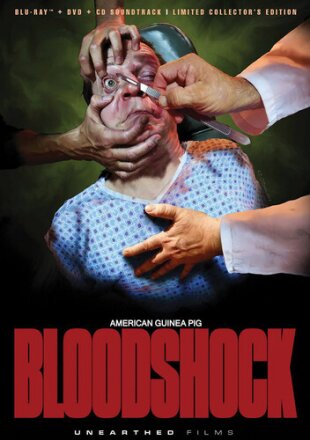 American Guinea Pig - Bloodshock (2015) Limited Collector's Edition, Blu-ray + DVD + CD