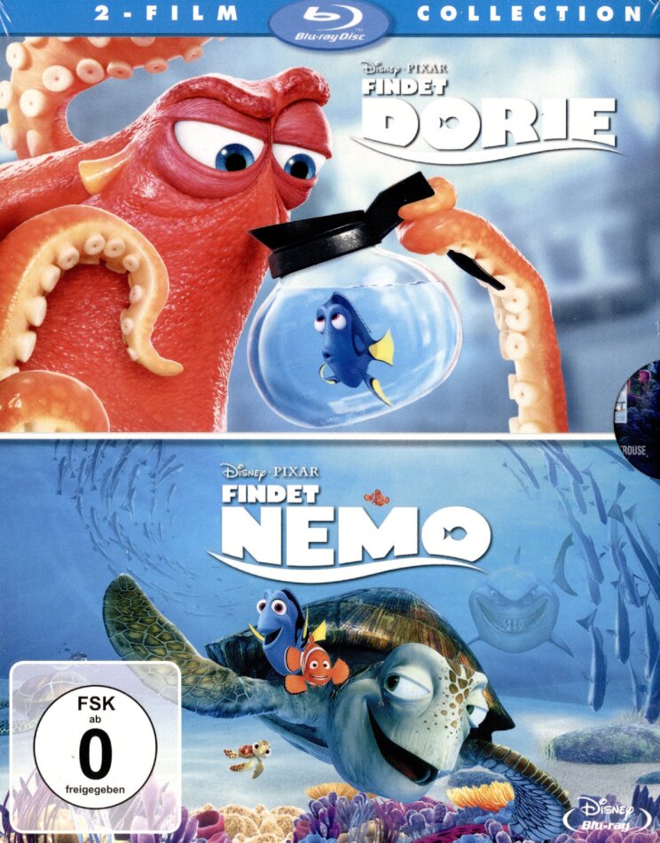Findet Dorie / Findet Nemo 2 Blu-rays