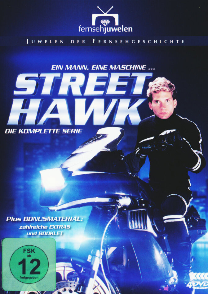 Street Hawk - Die komplette Serie Fernsehjuwelen, 4 DVDs