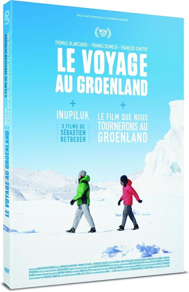 Le voyage au Groenland - + Inupiluk / + Le film que nous tournerons au Groenland (2016) Digibook, 2 DVDs