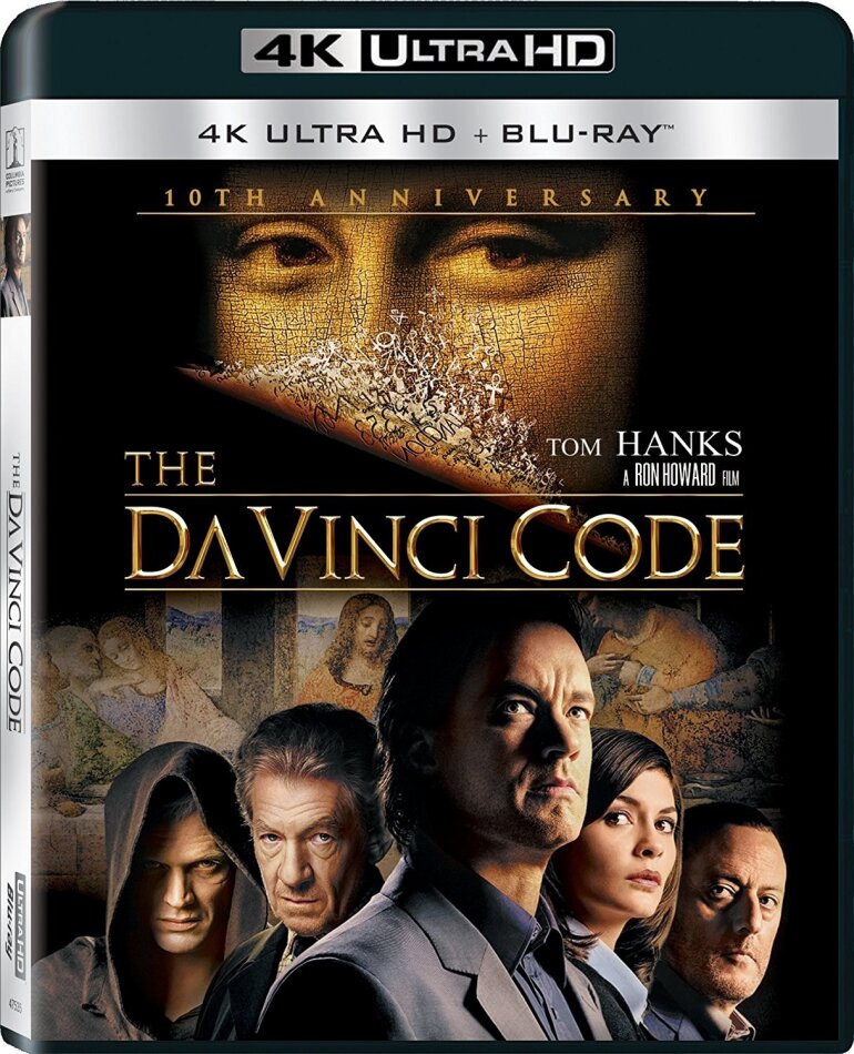 The Da Vinci Code (2006) 4K Ultra HD + Blu-ray