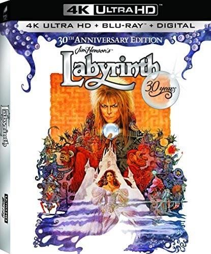 Labyrinth (1986) 30th Anniversary Edition, 4K Ultra HD + Blu-ray