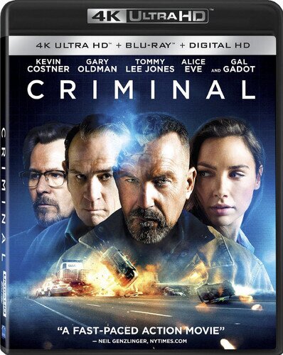 Criminal (2016) 4K Ultra HD + Blu-ray