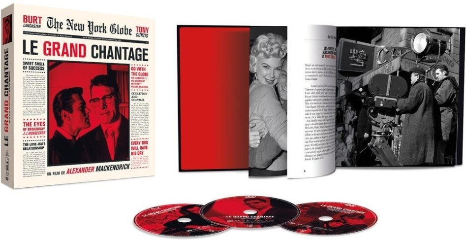 Le grand chantage (1957) s/w, Blu-ray + 2 DVDs + Buch